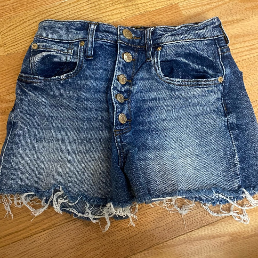 STS Blue Kate high rise denim shorts NWOT